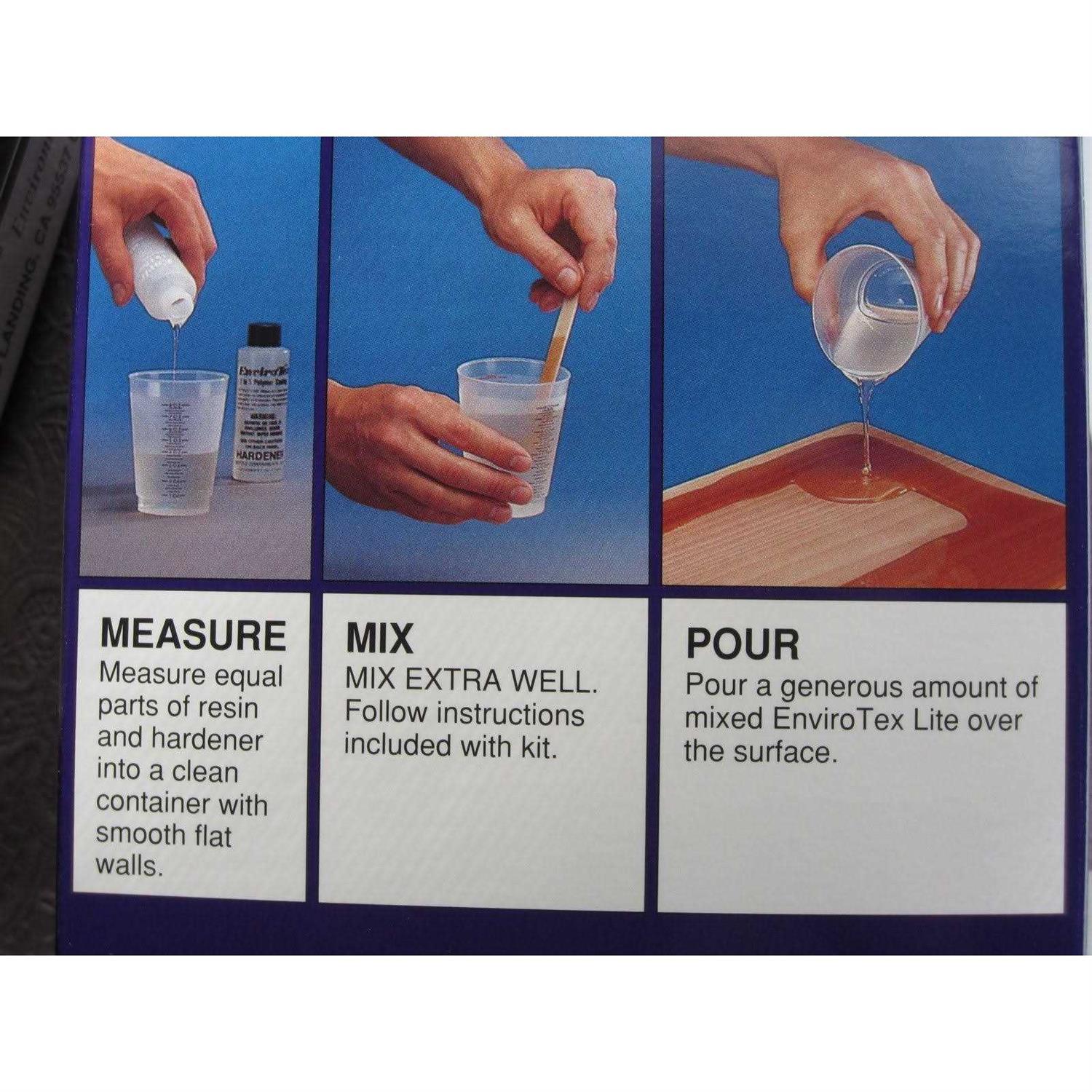 Envirotex Lite Pour-On High Gloss Finish - MT - Mrs Treak