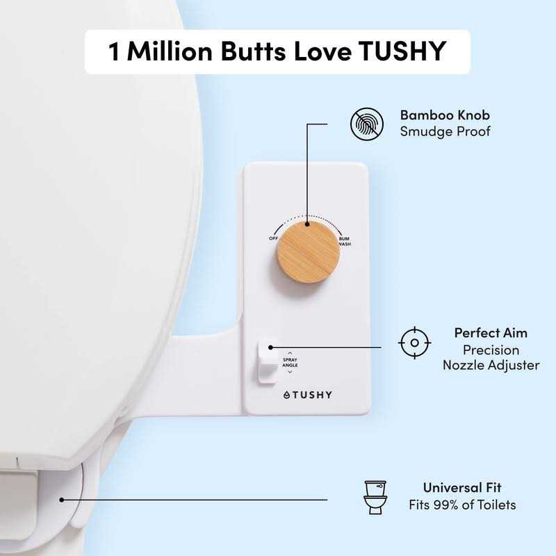 Tushy 3.0 Warm Water Spa Bidet Attachment - MT - Mrs Treak