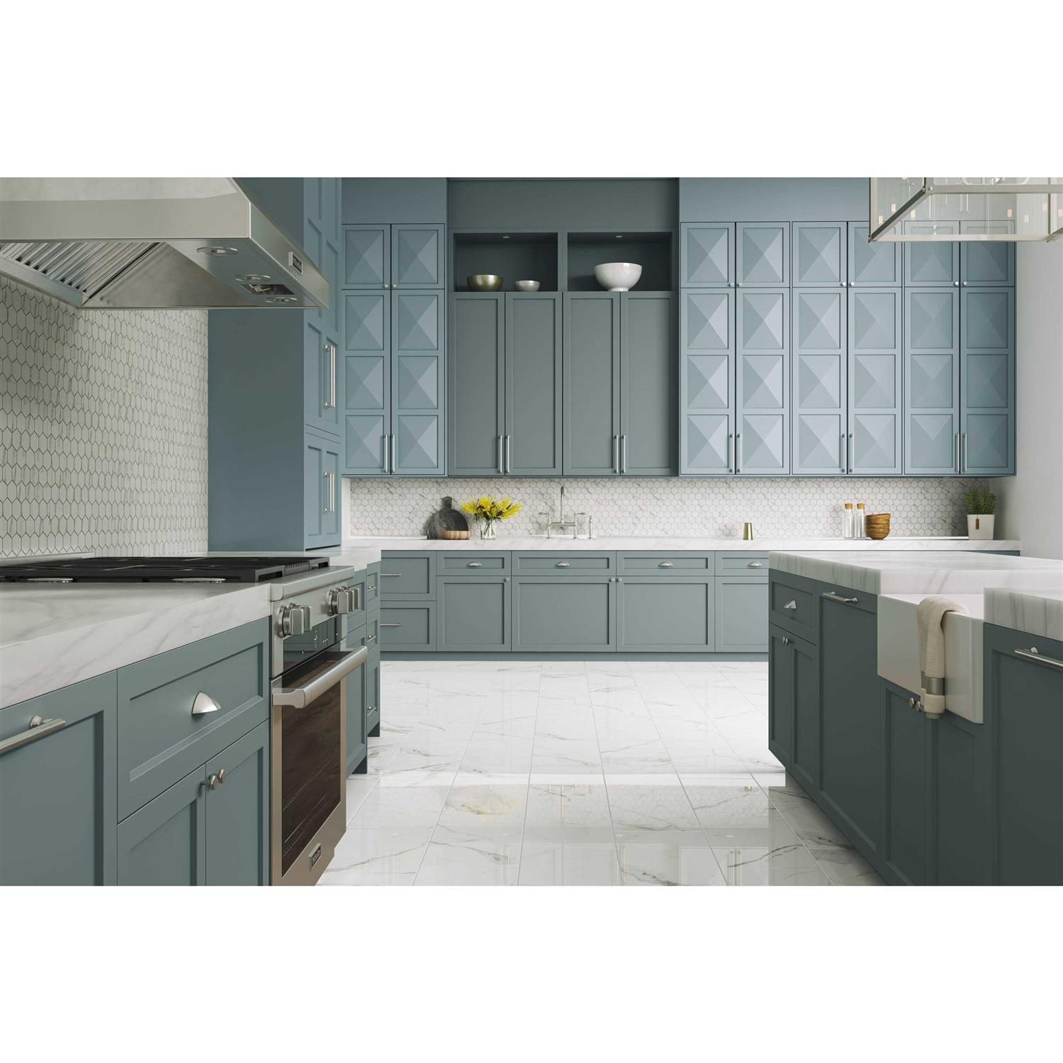 Satori Slate Gray Glossy 3-in x 12-in Glossy Ceramic Wall Tile 1001-0303-0 - MT - Mrs Treak