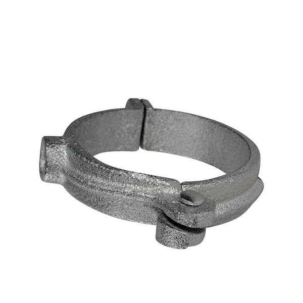 The Plumber’s Choice Hinged Split Ring Pipe Hanger in Galvanized Malleable Iron - MT - Mrs Treak