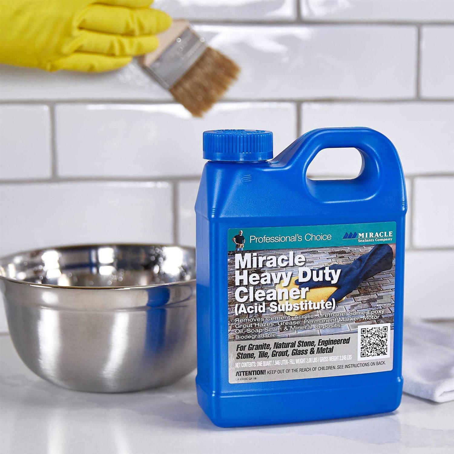 Miracle Sealants Heavy Duty Acid Cleaner HDAC6QT - MT - Mrs Treak