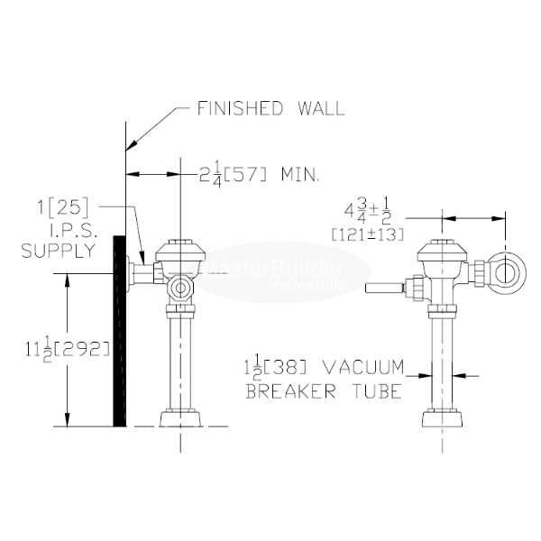 Zurn Z5610-Nut-EXT-Kit Cap Nuts and Washer - MT - Mrs Treak