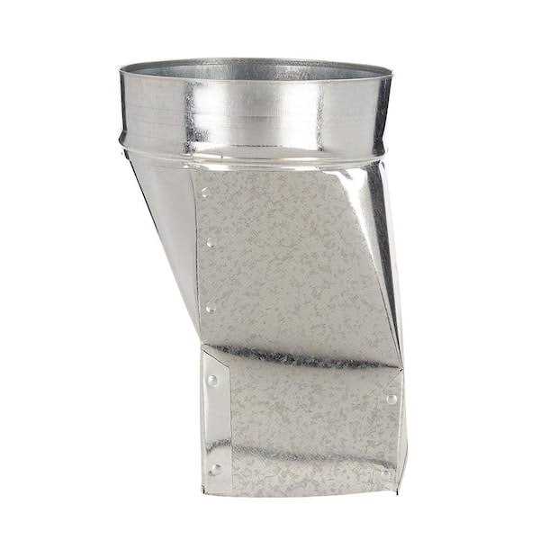 Master Flow 10 in. x 10 in. to 8 in. Ceiling Register Box CRB10X10X8 - MT - Mrs Treak