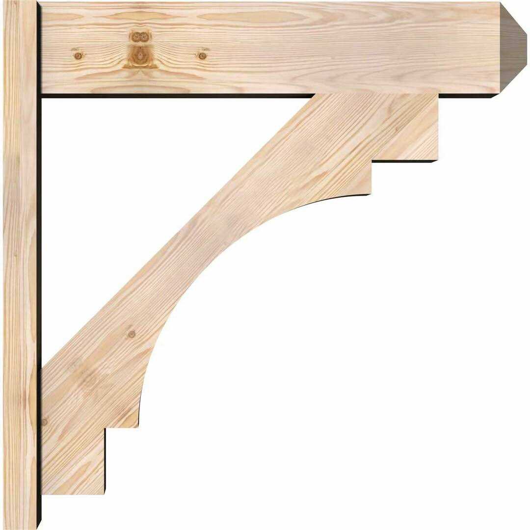 Ekena Millwork Rough Sawn Outlooker - MT - Mrs Treak