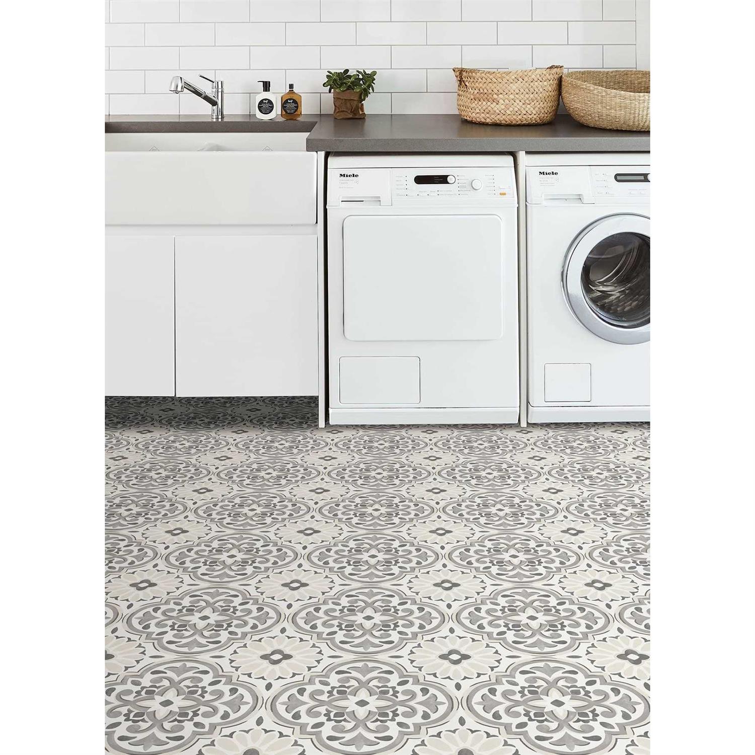 FloorPops Marrakesh Peel & Stick Floor Tiles FP3932 - MT - Mrs Treak