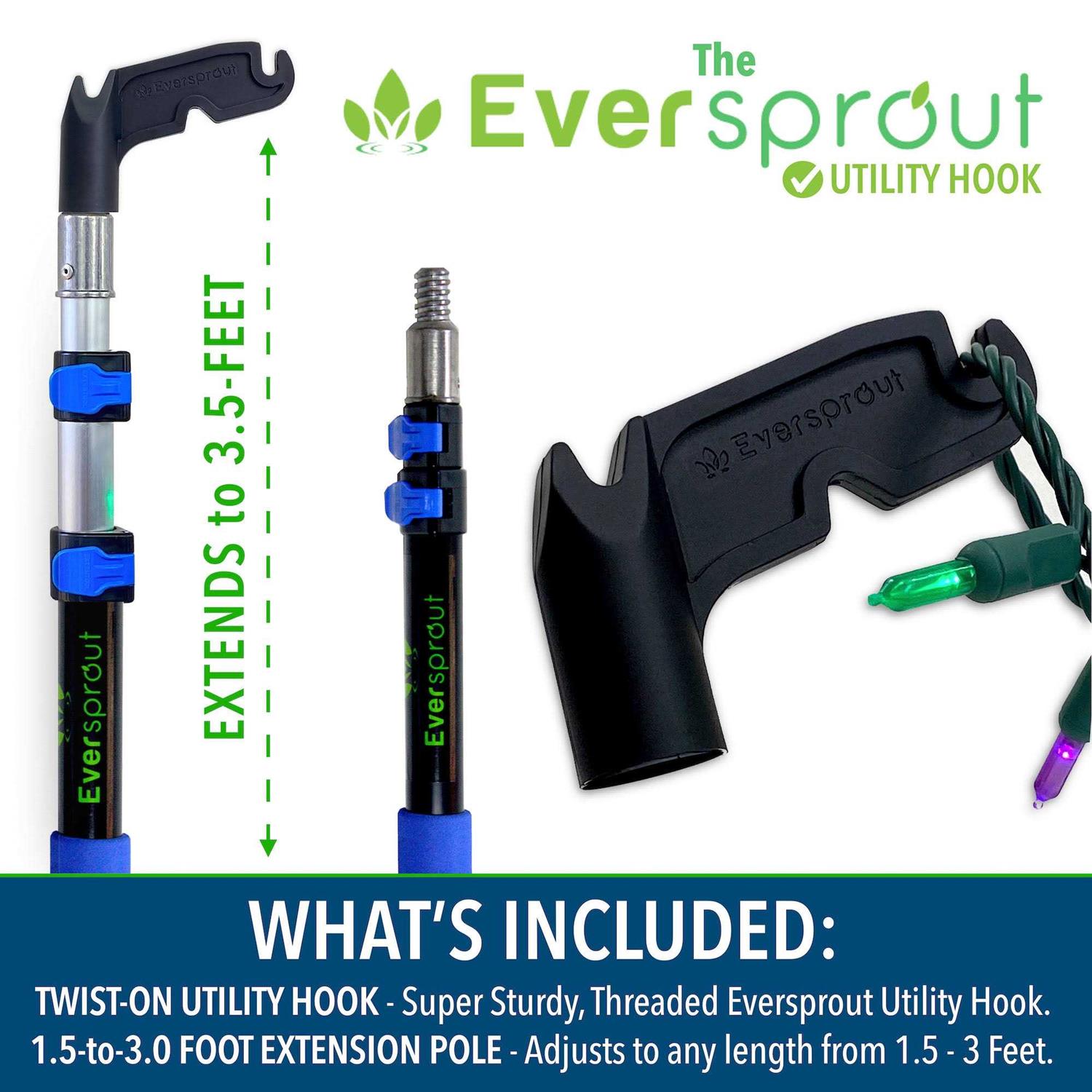 Eversprout Utility Hook with Extension Pole - MT - Mrs Treak
