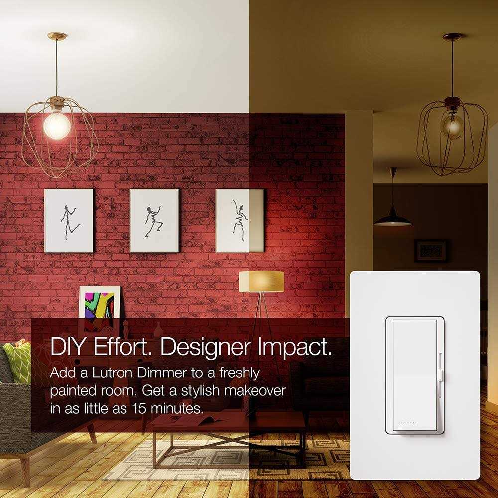 Lutron DVCL-153P-LA Diva Dimmer CFL/LED - MT - Mrs Treak