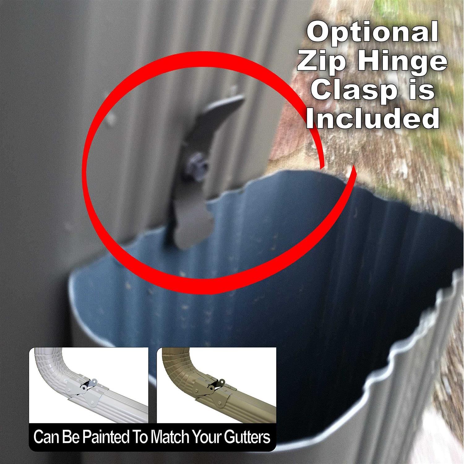 Zip Hinge Gutter Downspout Extension Solution - MT - Mrs Treak