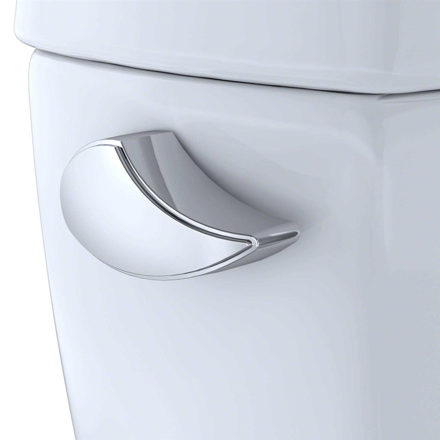 Toto Drake II Two-Piece Round 1.28 GPF Universal Height Toilet with CeFiONtect CST453CEFG# - MT - Mrs Treak