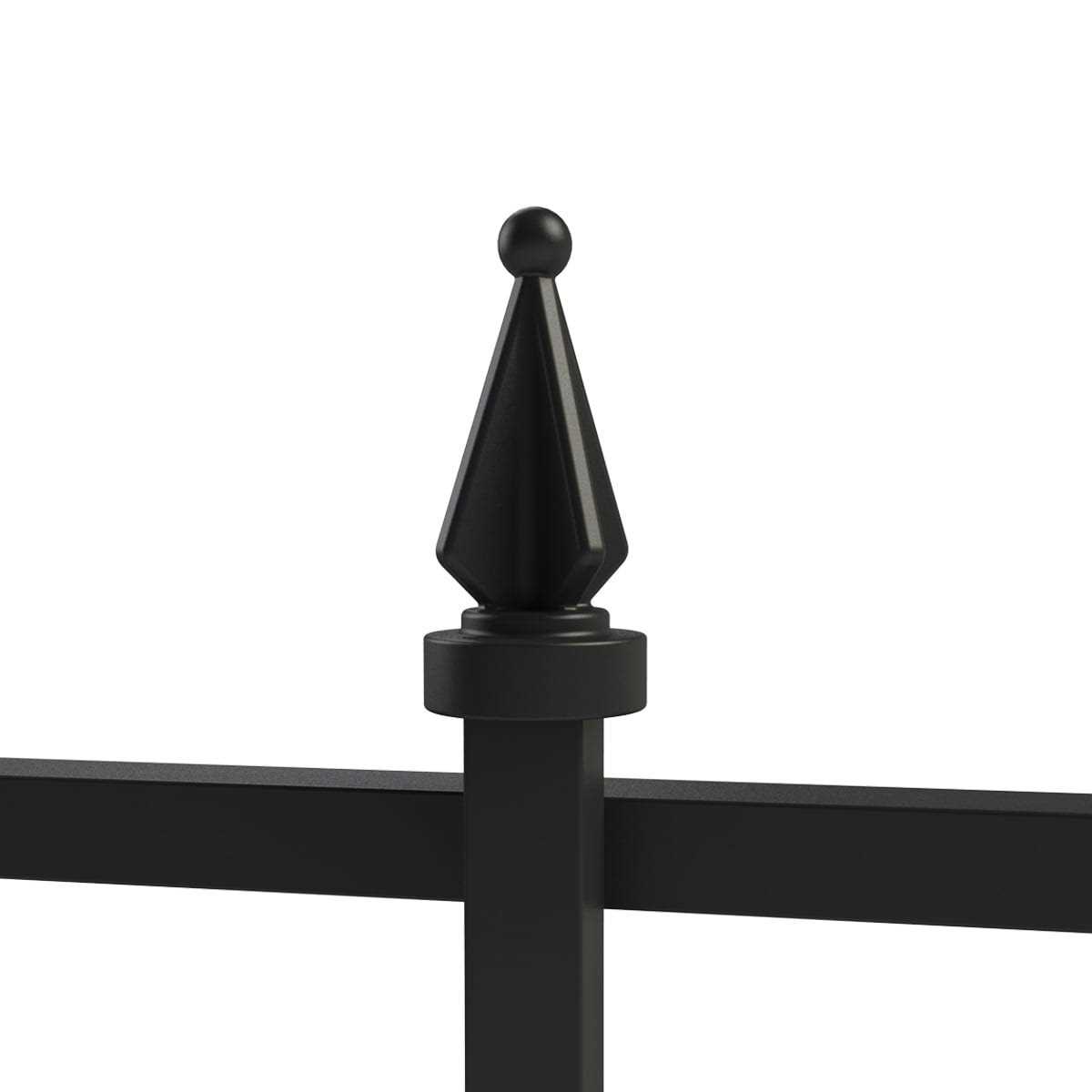Yardlink Black Steel Multi-Style Fence Post and Stake - MT - Mrs Treak