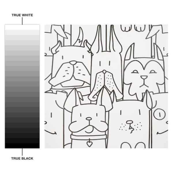 Merola Tile Oh My Dog 9-3/4 x 9-3/4 Porcelain Floor and Wall Tile - MT - Mrs Treak