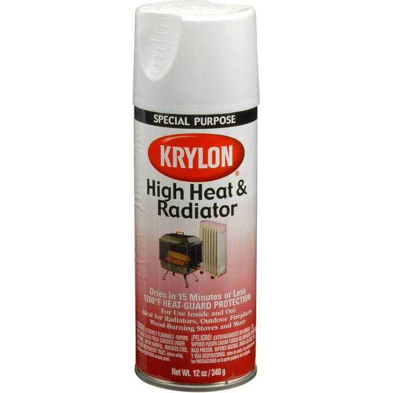 Krylon 12 High Heat White Spray Paint - MT - Mrs Treak