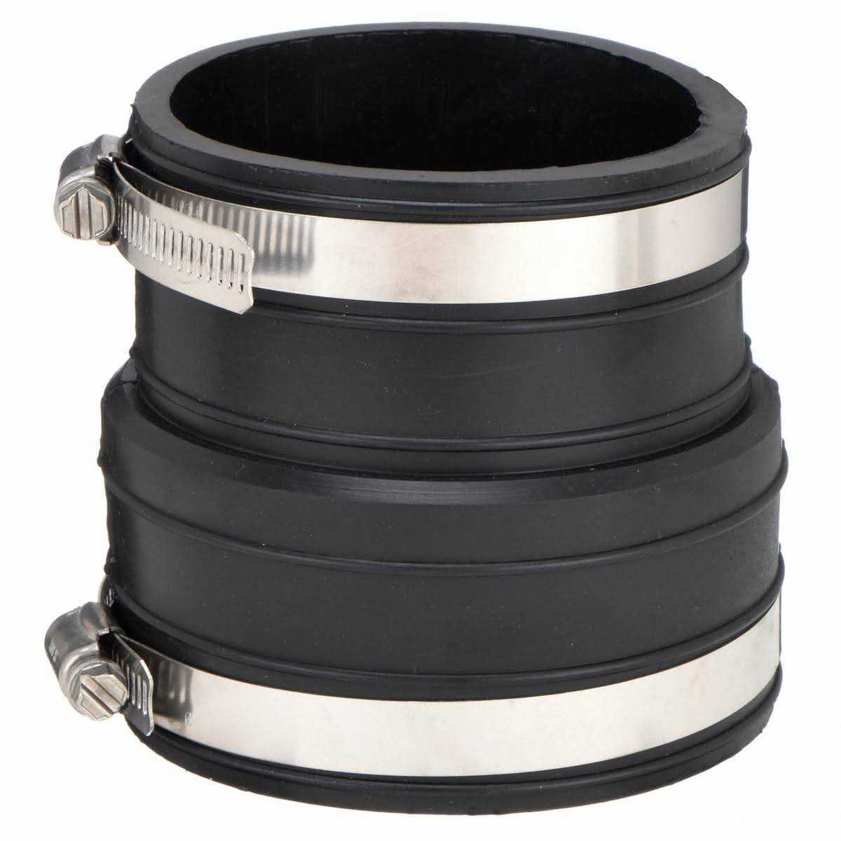 Fernco 1002-64Ec 6 Clay to 4 Plastic Connector - MT - Mrs Treak