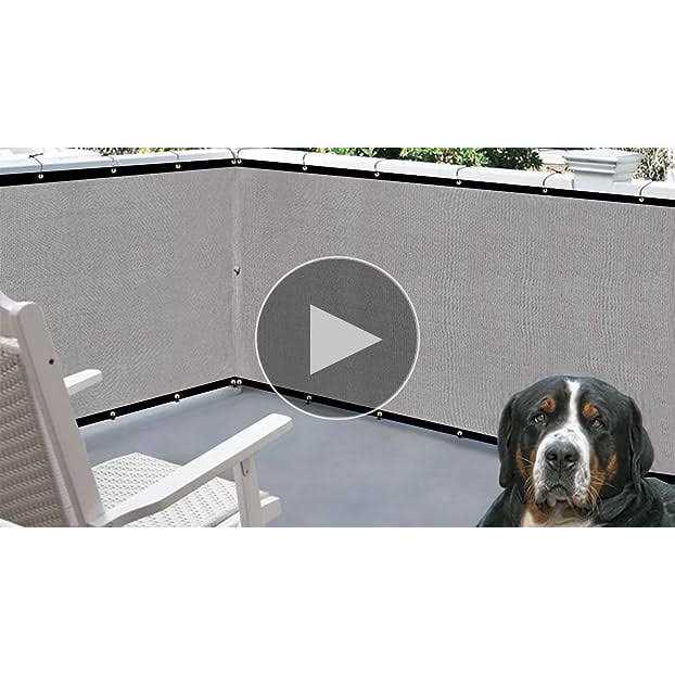 Upgrade Privacy Screen Fence Commercial Shade Cover with Brass Grommets Heavy Duty Perfect for Outdoor Back Yard - MT - Mrs Treak