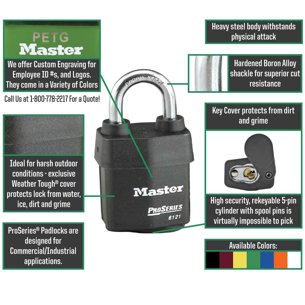 Master Lock 60R Padlock Eye-Angle - MT - Mrs Treak