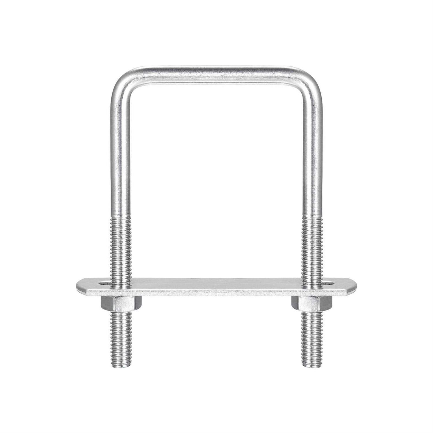 uxcell Square U Bolts, W Nuts and Plate - MT - Mrs Treak