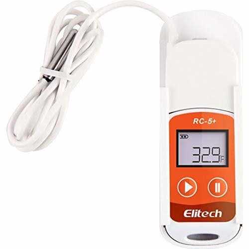Elitech RC-5+ Reusable USB Temperature Data Logger with Auto PDF Report - MT - Mrs Treak