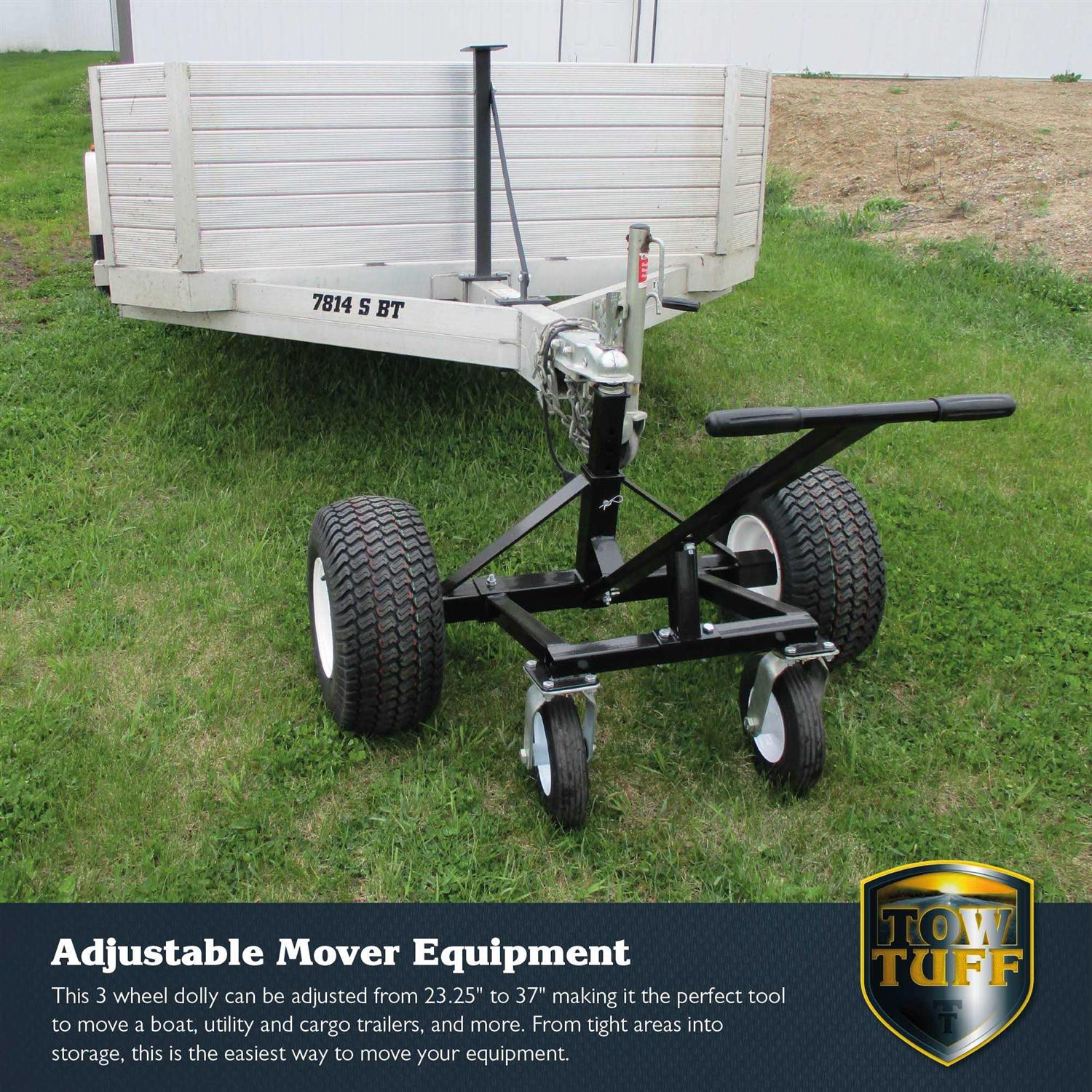 Tow Tuff Heavy-Duty 2-in-1 Adjustable Trailer Dolly TMD-1000CATV - MT - Mrs Treak