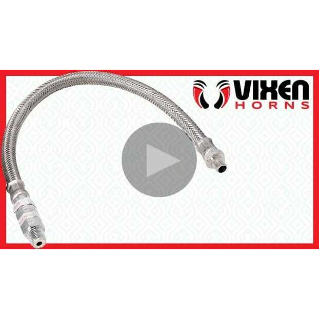 Vixen Horns Loud Old Fashion Motor Driven Stainless Steel Metal Alarm/Siren - MT - Mrs Treak