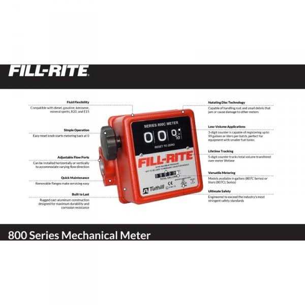 Fill-Rite 807C Meter - MT - Mrs Treak