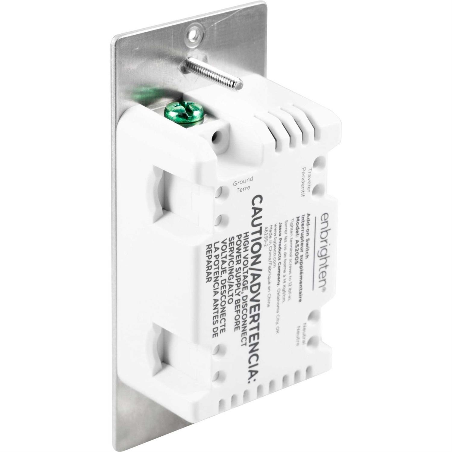 Enbrighten 55256 Z-Wave Plus Smart Receptacle - MT - Mrs Treak