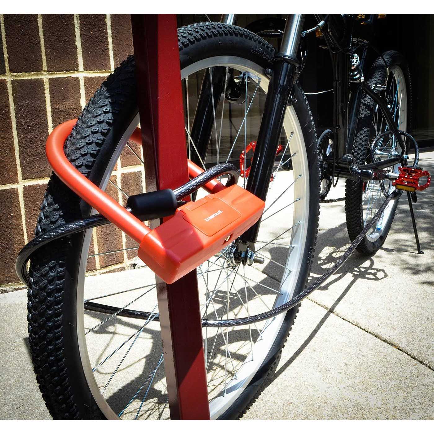 Lumintrail 12mm Heavy-Duty Security Cable Vinyl Coated Braided Steel with Sealed Looped Ends - MT - Mrs Treak