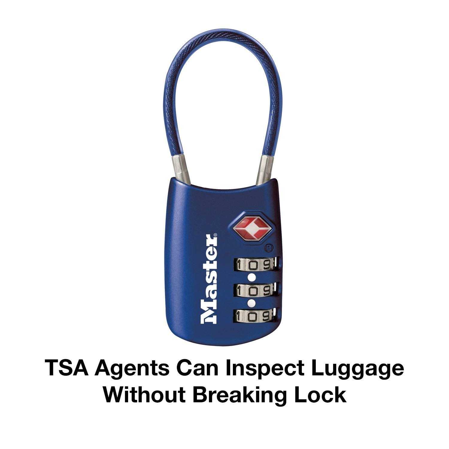 Master Lock TSA Combination Padlock - MT - Mrs Treak