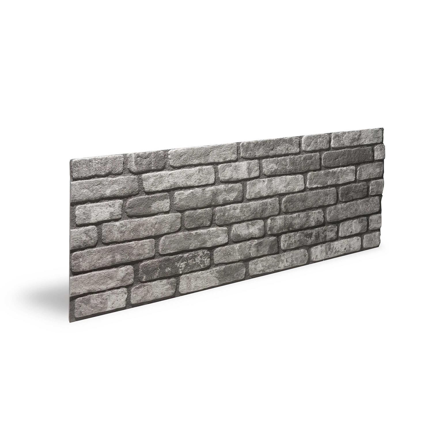 WALL!SUPPLY 0.79 in. x 19.69 in. x 47.24 in. UltraLight Faux Brick - MT - Mrs Treak