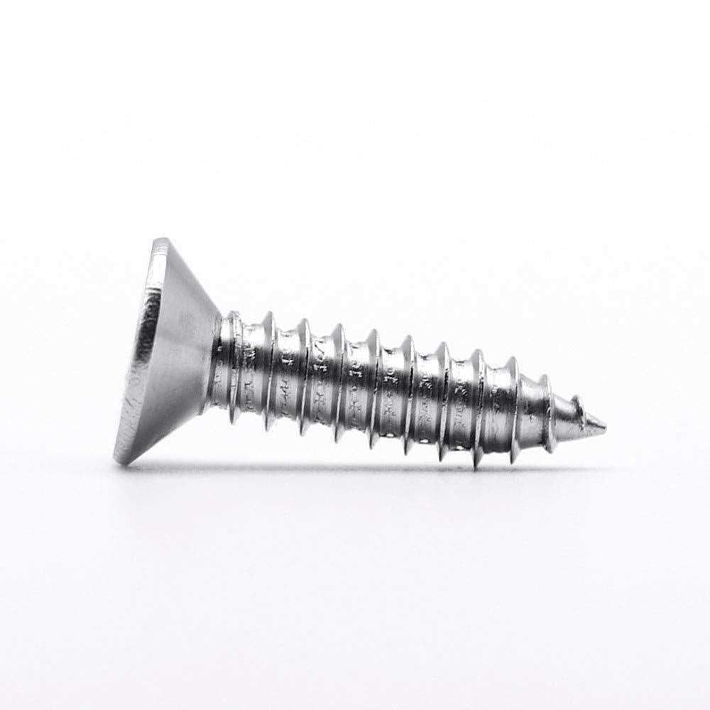 Stainless Steel Flat Head Sheet Metal Screws - MT - Mrs Treak