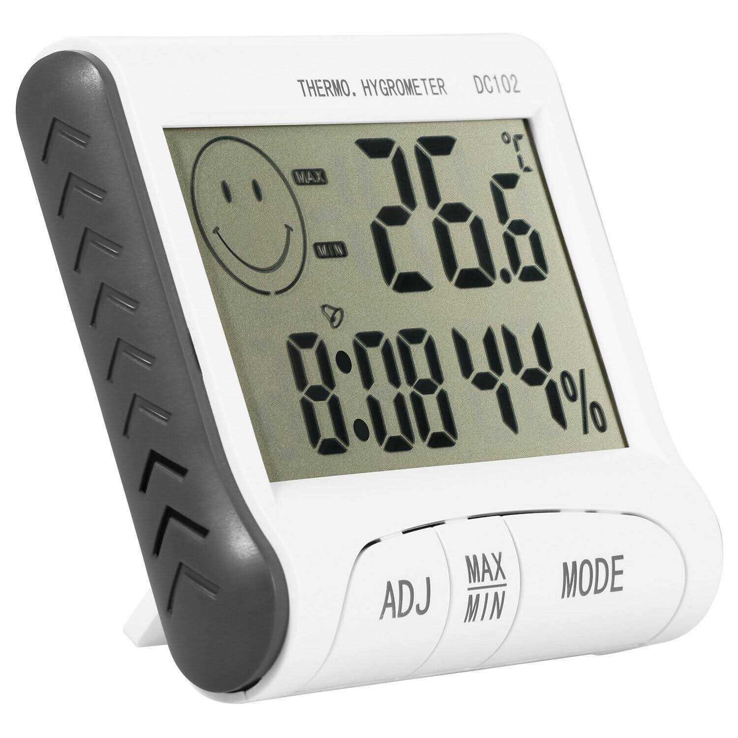 ThermoPro TP49 Digital Hygrometer Indoor Thermometer Humidity Meter Mini Hygrometer Thermometer with Temperature and Humidity Monitor Room - MT - Mrs Treak