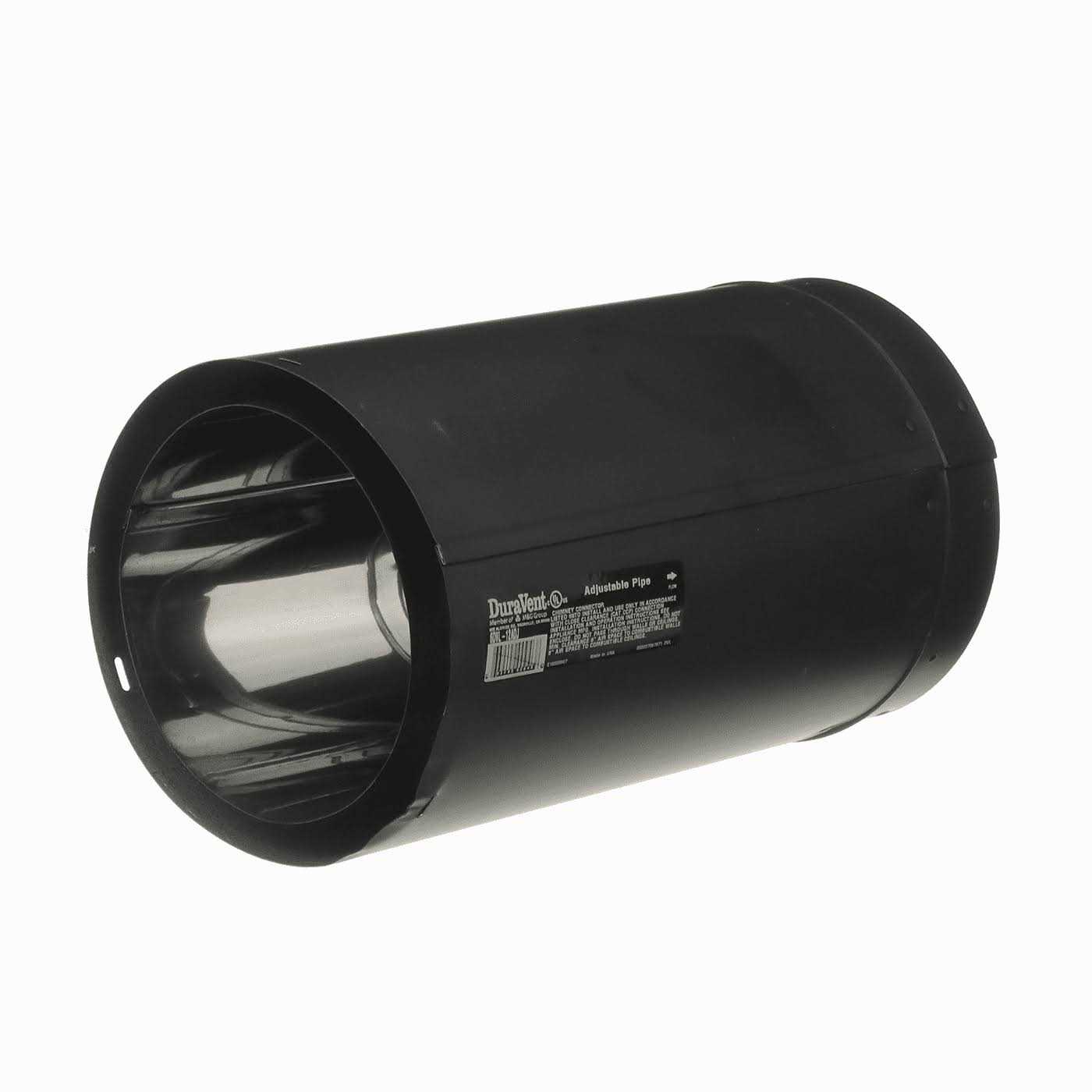 DuraVent DVL Double Wall Pipe Black - MT - Mrs Treak