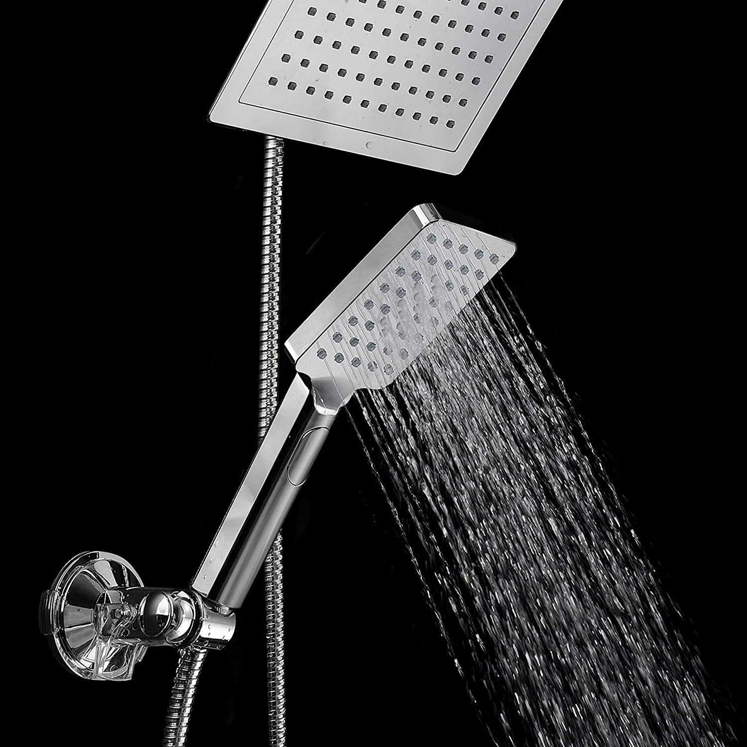 DreamSpa 9-inch Rain Shower Head/Handheld Combo - MT - Mrs Treak