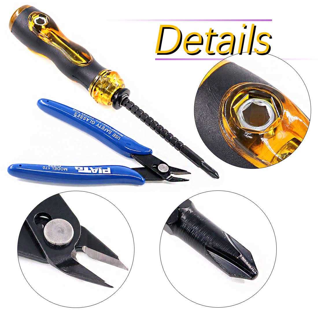 Swpeet 120Pcs 8 Sizes 304 Stainless Steel Single Ear Hose Clamps - MT - Mrs Treak