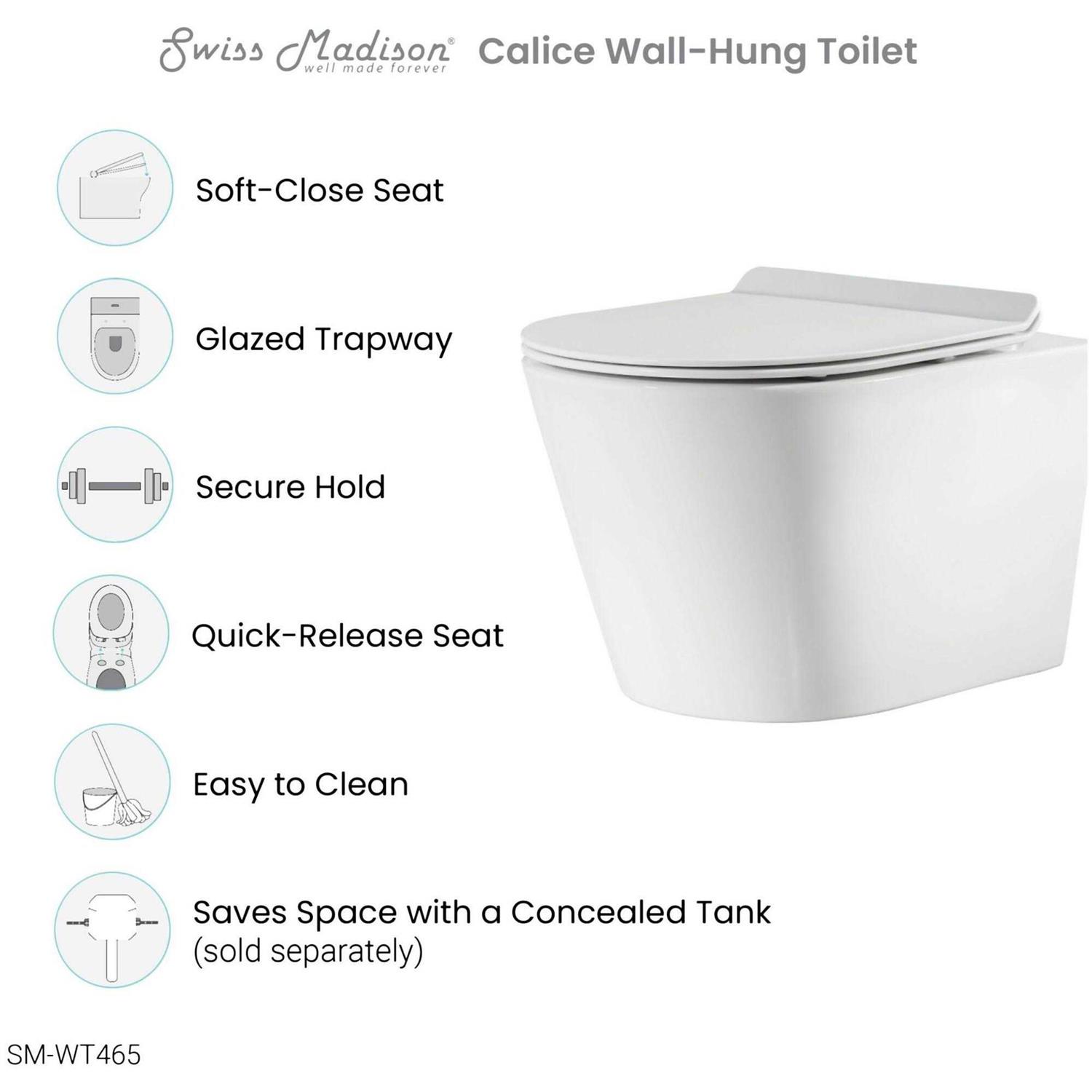 Swiss Madison Bathtub Voltaire 54 Soaking Alcove Acrylic SM-AB562 - MT - Mrs Treak
