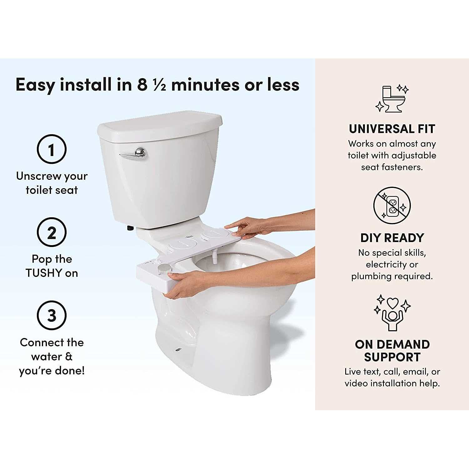 TUSHY Classic 3.0 Bidet Attachment - MT - Mrs Treak