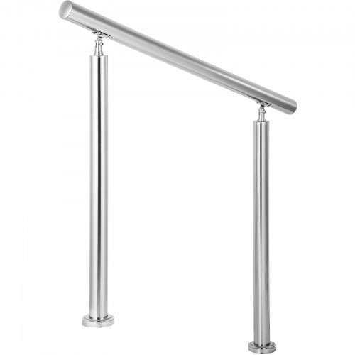 VEVOR Stainless Steel Handrail Handrail for Outdoor Steps Fits Steps - Mrs Treak