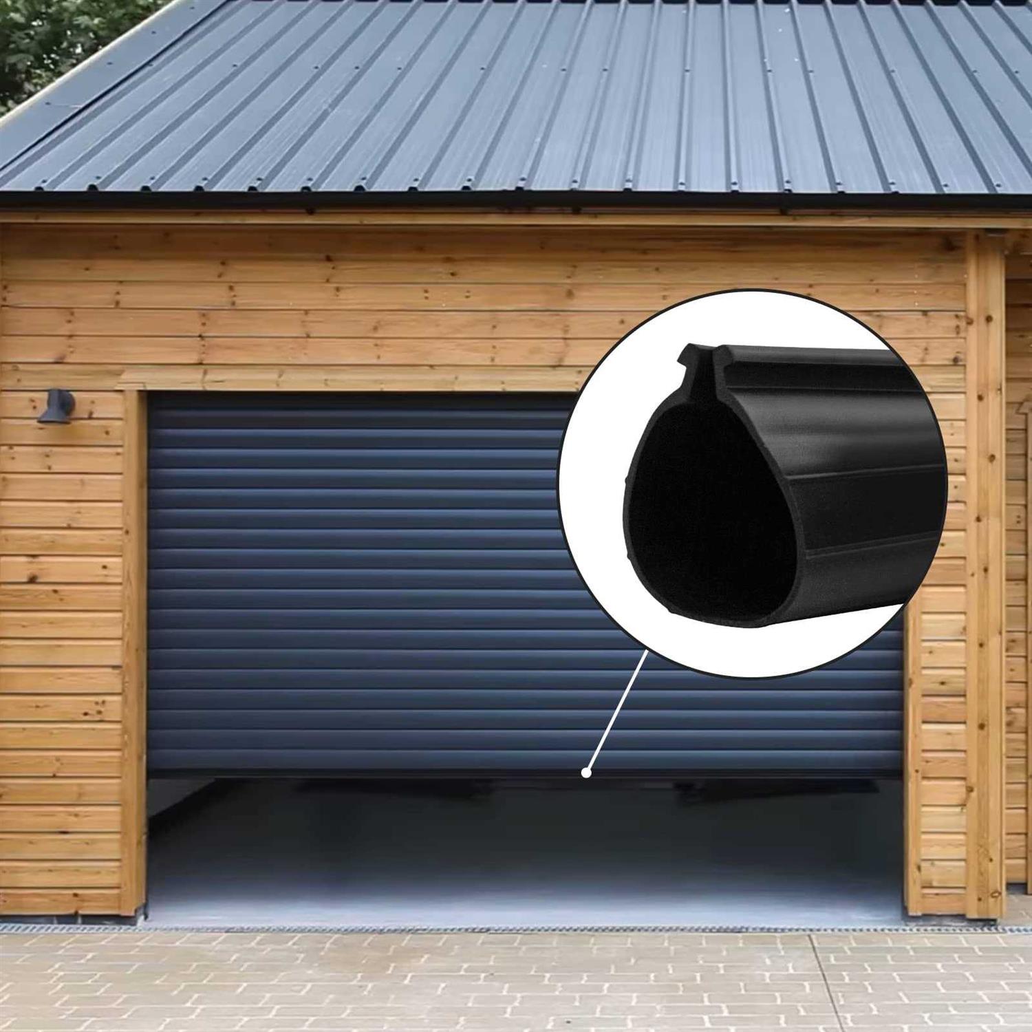 showingo for Clopay Garage Door Rubber Bottom Weather Seal - MT - Mrs Treak