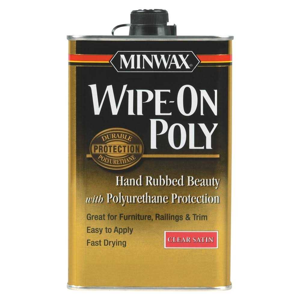 Minwax Wipe On Poly - MT - Mrs Treak