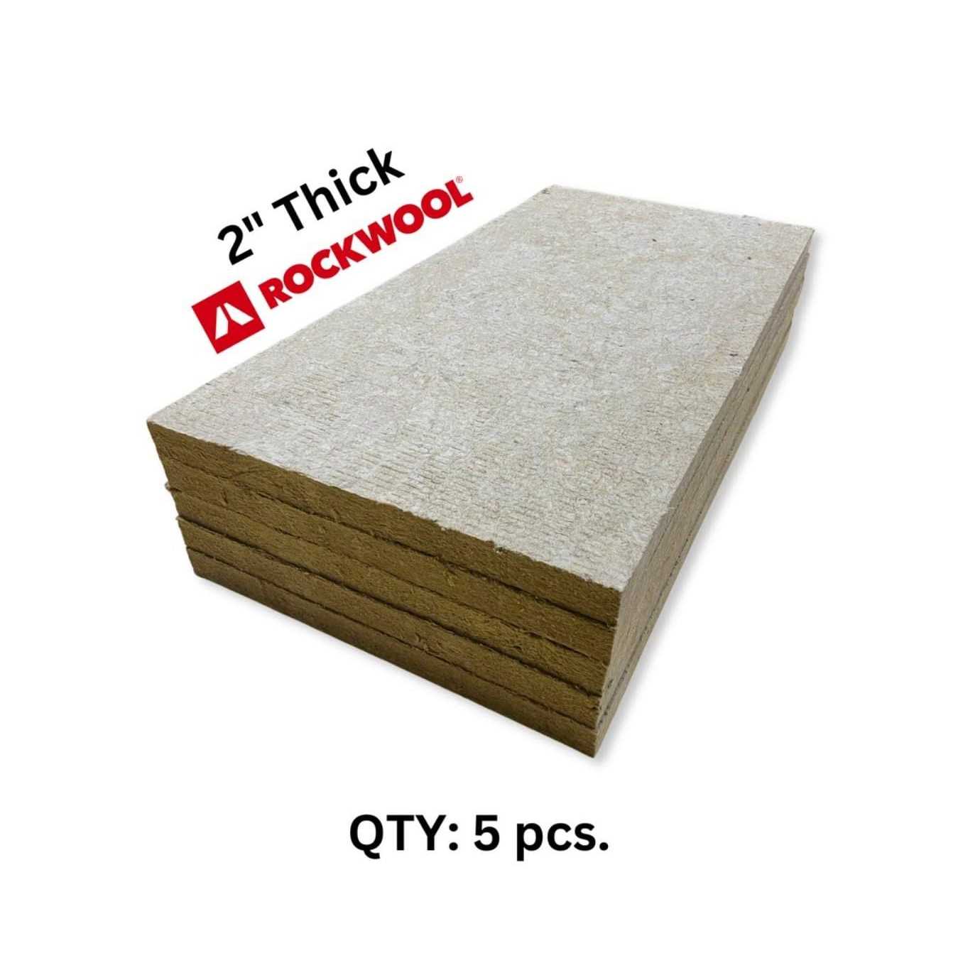 Prorox SL 960 Rockwool Mineral Wool Insulation 8# Density 2′ x 4′ x - MT - Mrs Treak