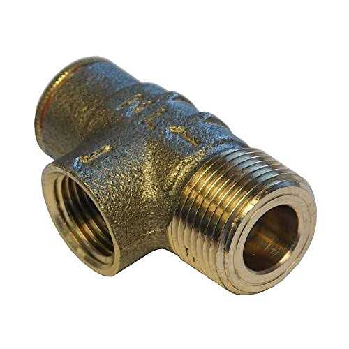 Merrill Mfg PRVNL75100 No Lead Brass Pressure Relief Valve 100 PSI - MT - Mrs Treak