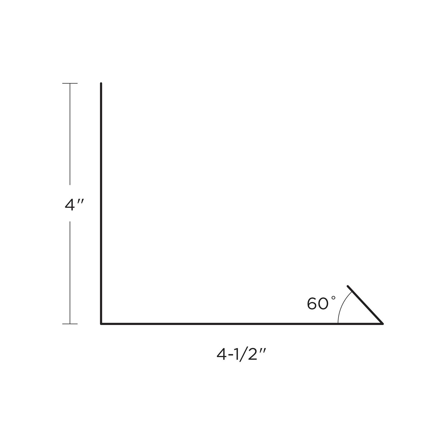 Union Corrugating 4.5-in x 10-ft White Aluminum Drip Edge WHA45TSRE - MT - Mrs Treak