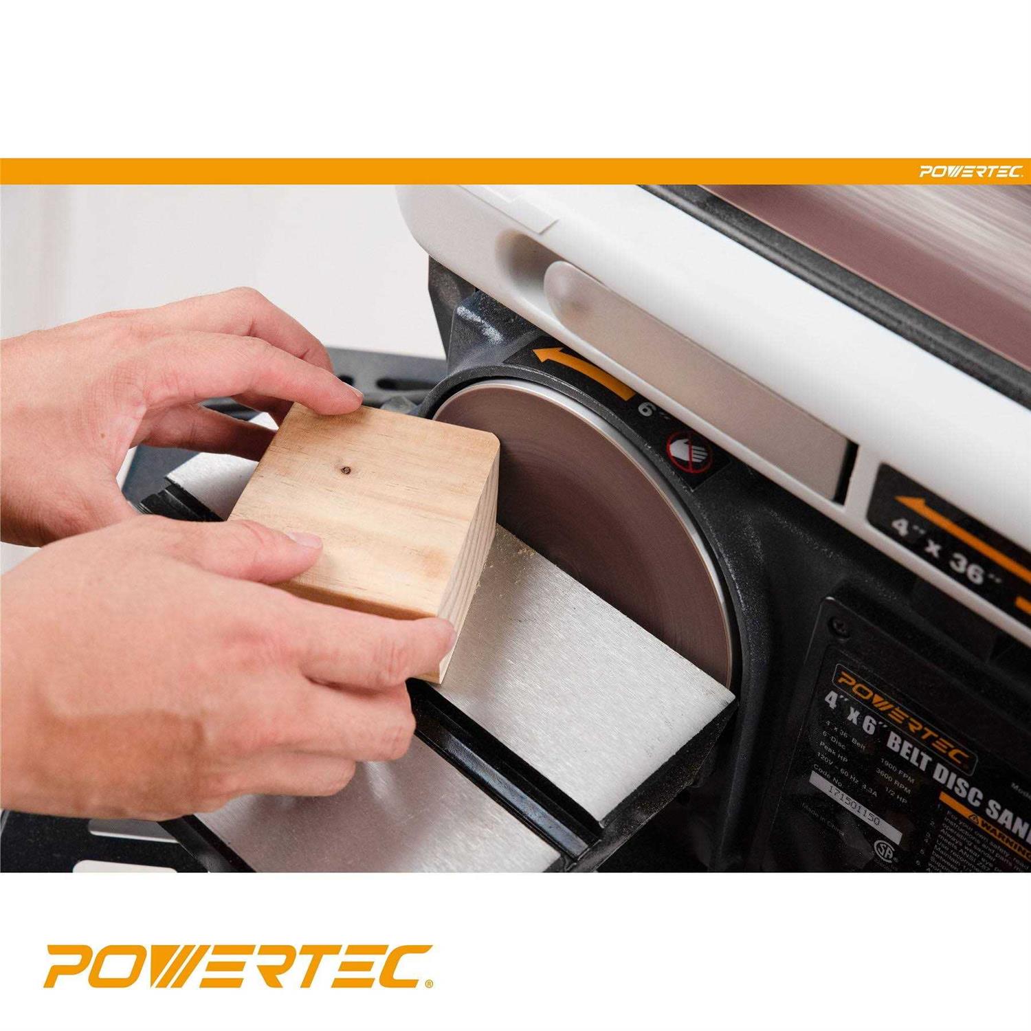 POWERTEC PSA Grit Aluminum Oxide Adhesive Sanding Disc - MT - Mrs Treak