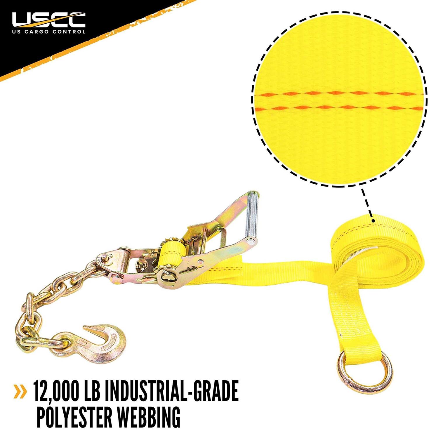 US Cargo Control Side Mount Wheel Net with Cam Buckle & 2 Ratchets and Flat Hooks - MT - Mrs Treak