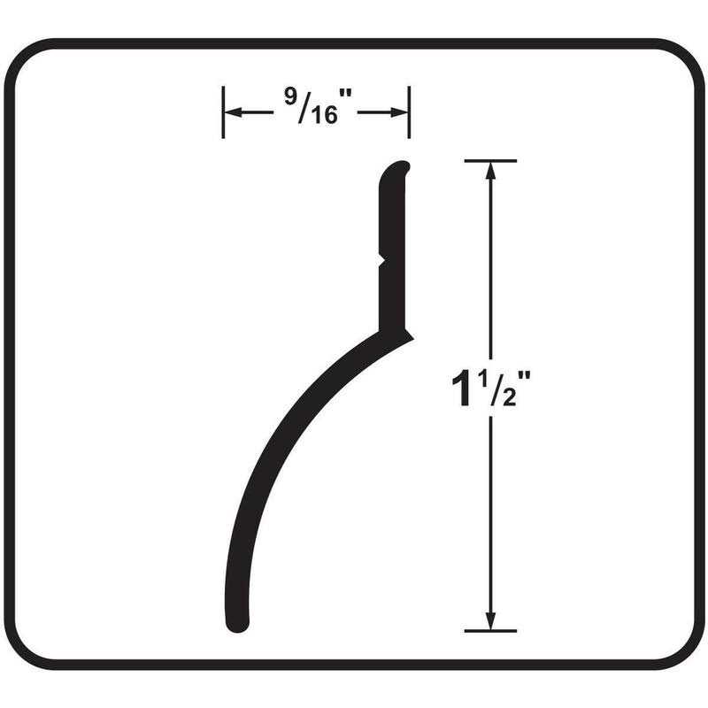 M-D Building Products 57010 Elliptical Aluminum Sheet - MT - Mrs Treak