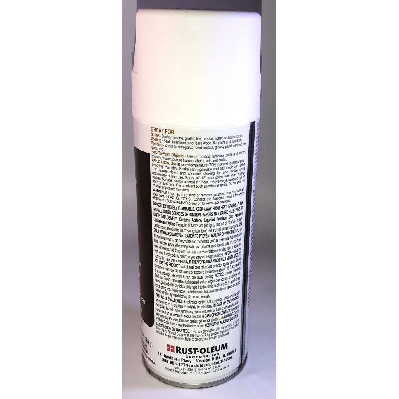 Zinsser Cover Stain Oil Based Primer - MT - Mrs Treak