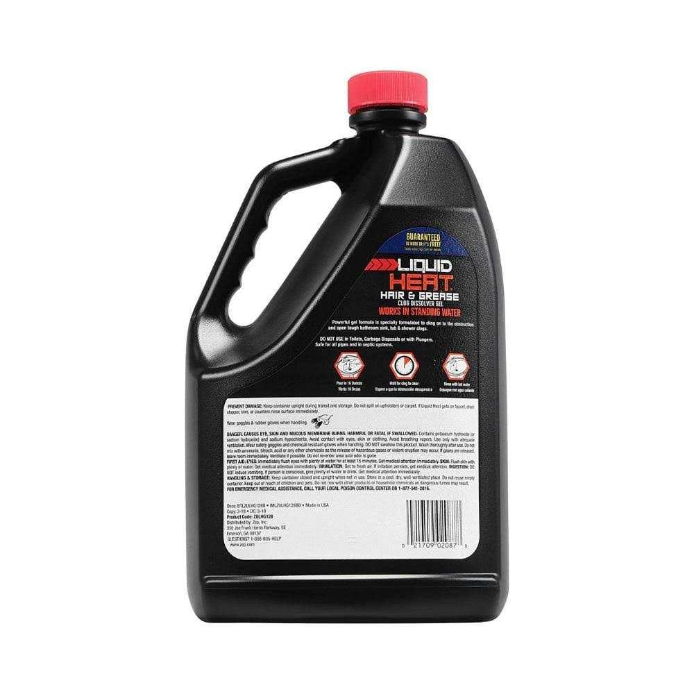 Zep Liquid Heat Drain Opener - Mrs Treak