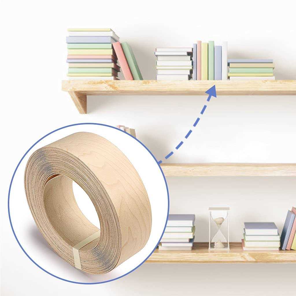 MOLIGOU Wood Veneer Roll Plywood Edge Banding Strips - MT - Mrs Treak
