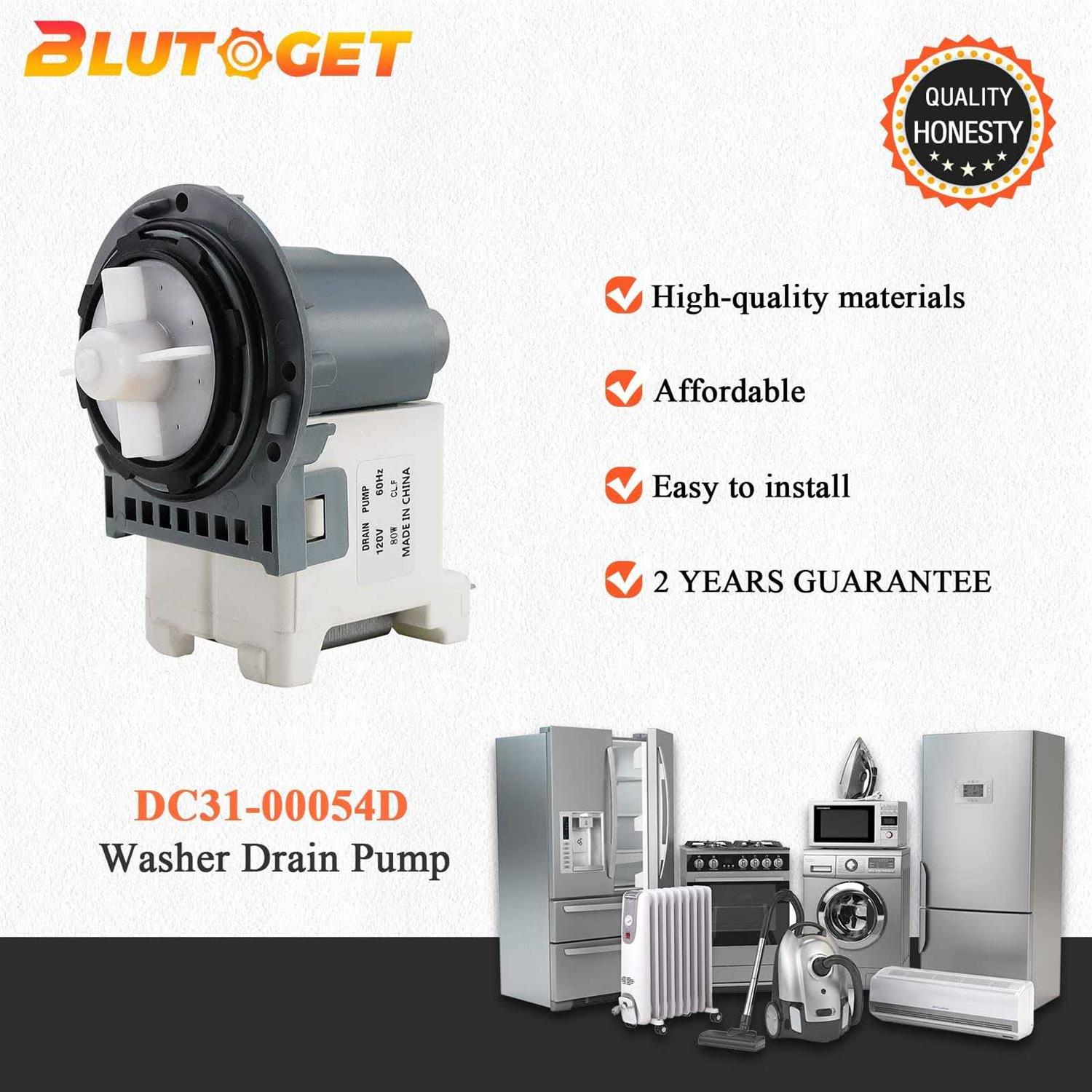 DC31-00054A Samsung Washer Drain Pump - MT - Mrs Treak