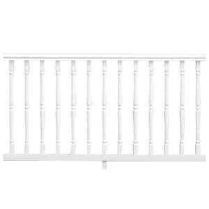 Weatherables 3.5 ft. H x White Vinyl Railing Kit - MT - Mrs Treak