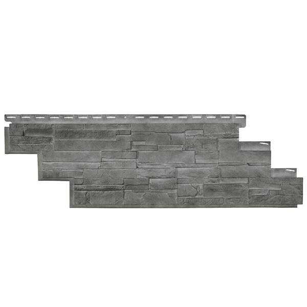 NovikShake HR Half Round Polymer Siding in Heritage Gray - MT - Mrs Treak